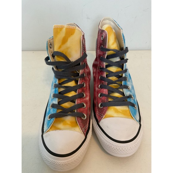 Converse Chuck Taylor All Star Pro High Tie Dye Color Pride Smiley M7 W9 A02028C - Picture 5 of 8